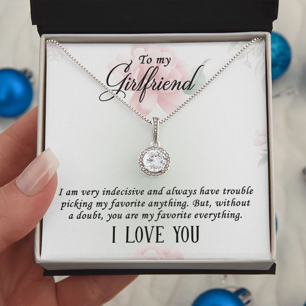 To My Girlfriend Necklace