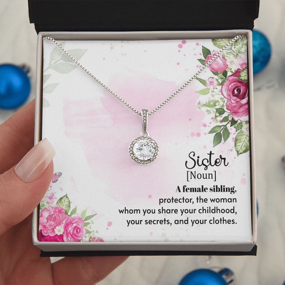 To My Sister Necklace