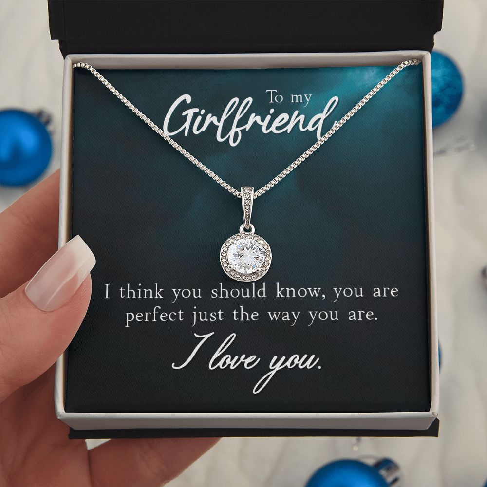To My Girlfriend Necklace