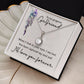 To My Girlfriend Necklace