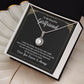 To My Girlfriend Necklace