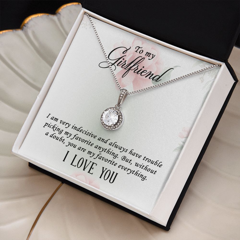 To My Girlfriend Necklace