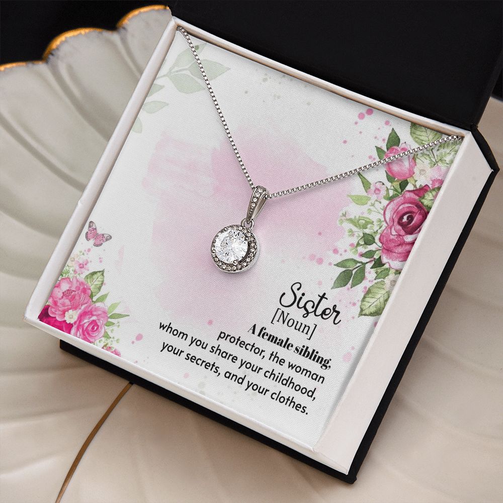 To My Sister Necklace