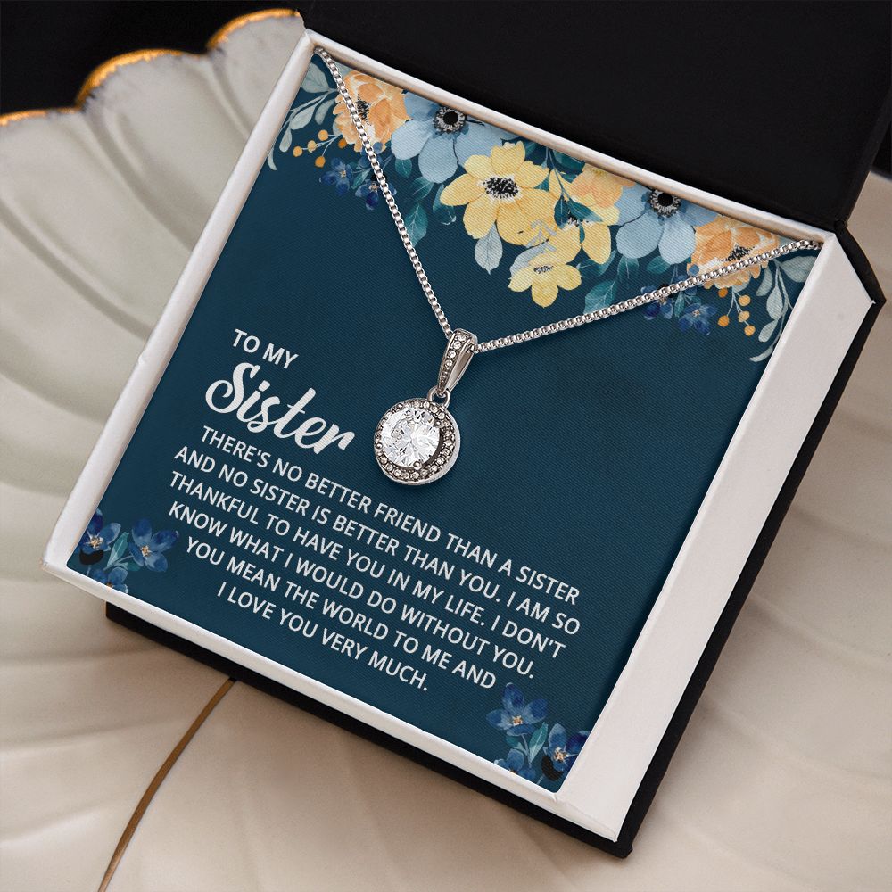 To My Sister Necklace