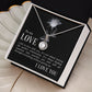 To My Love Necklace