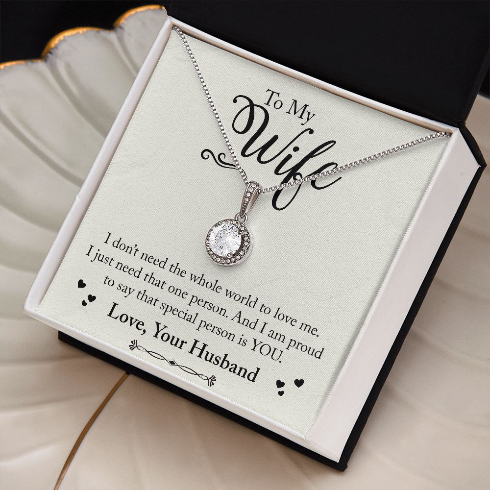 To My Wife Necklace