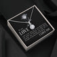 To My Love Necklace