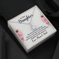 To My Daughter Necklace