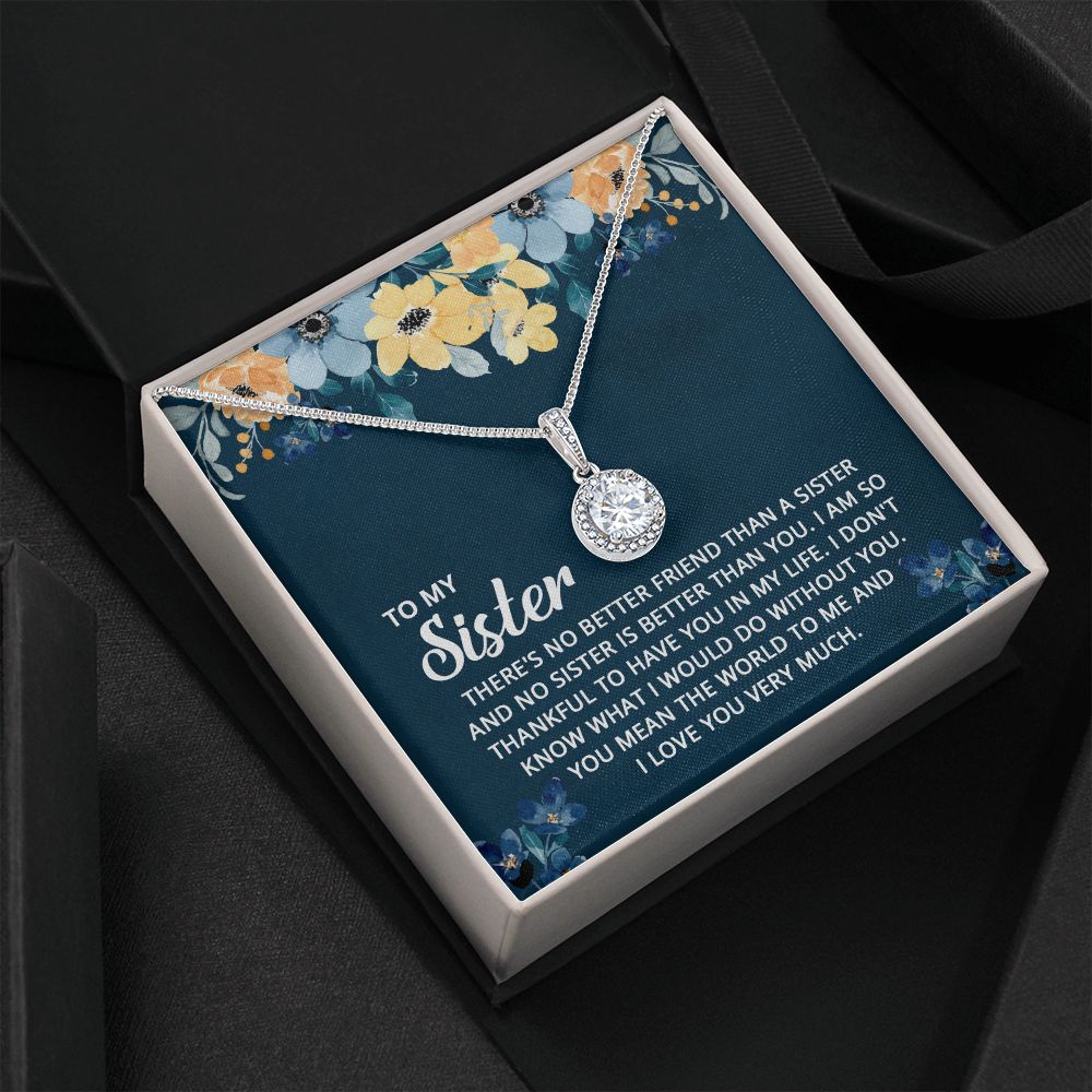 To My Sister Necklace
