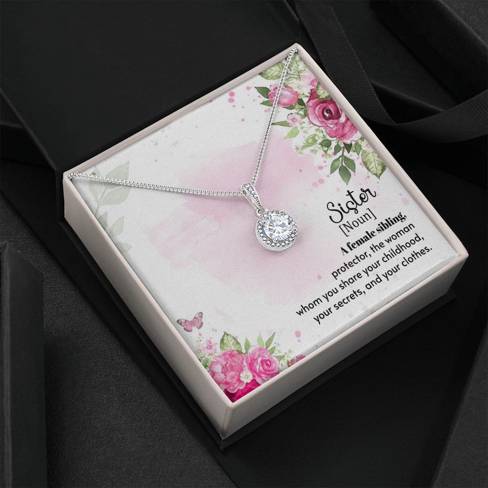 To My Sister Necklace