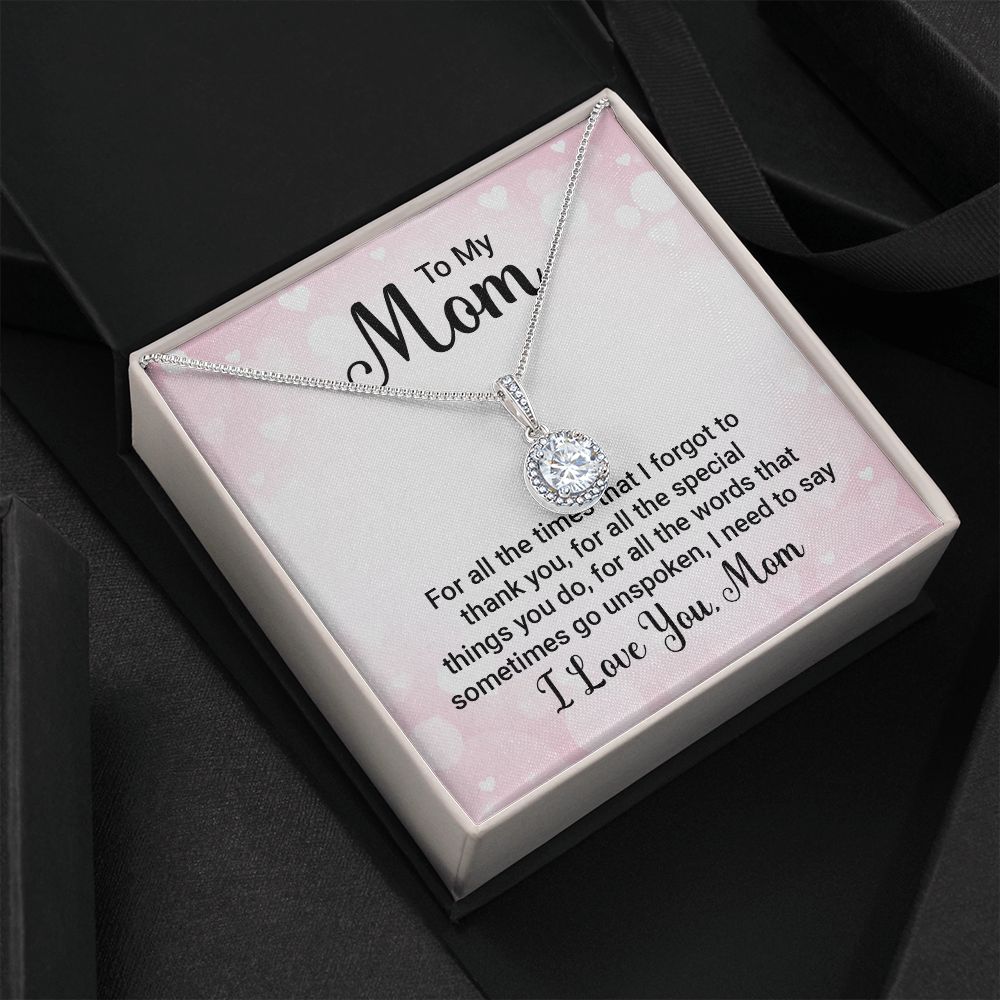 To My Mother Necklace