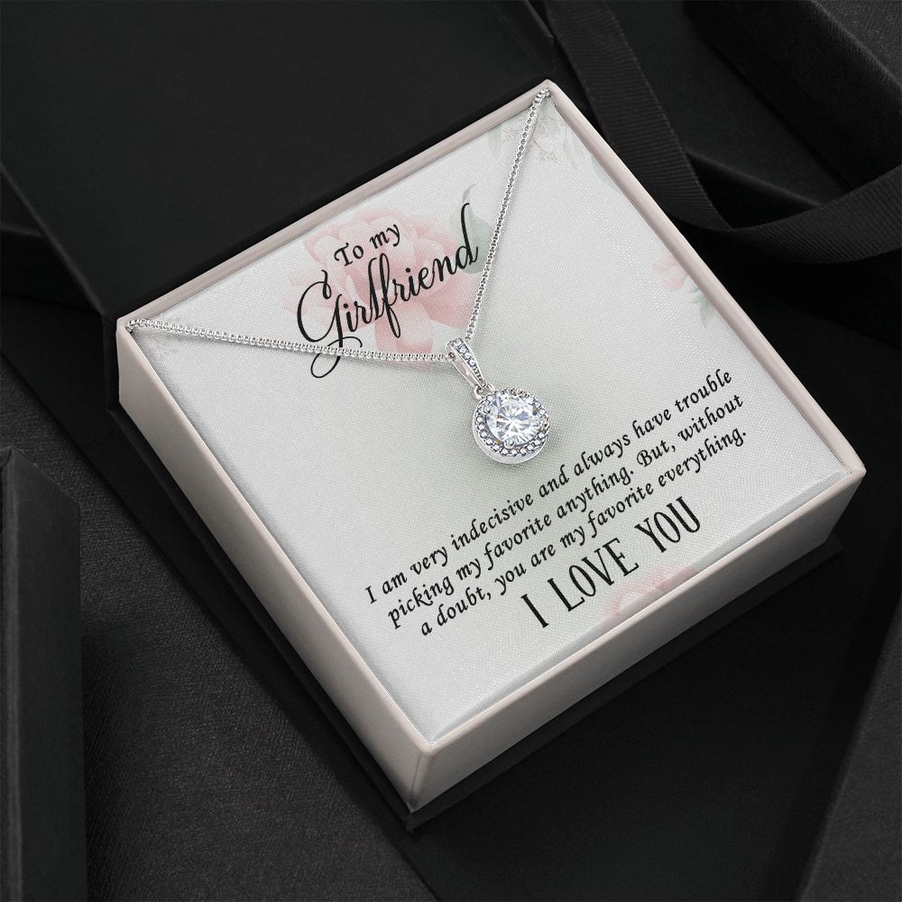 To My Girlfriend Necklace