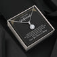 To My Girlfriend Necklace