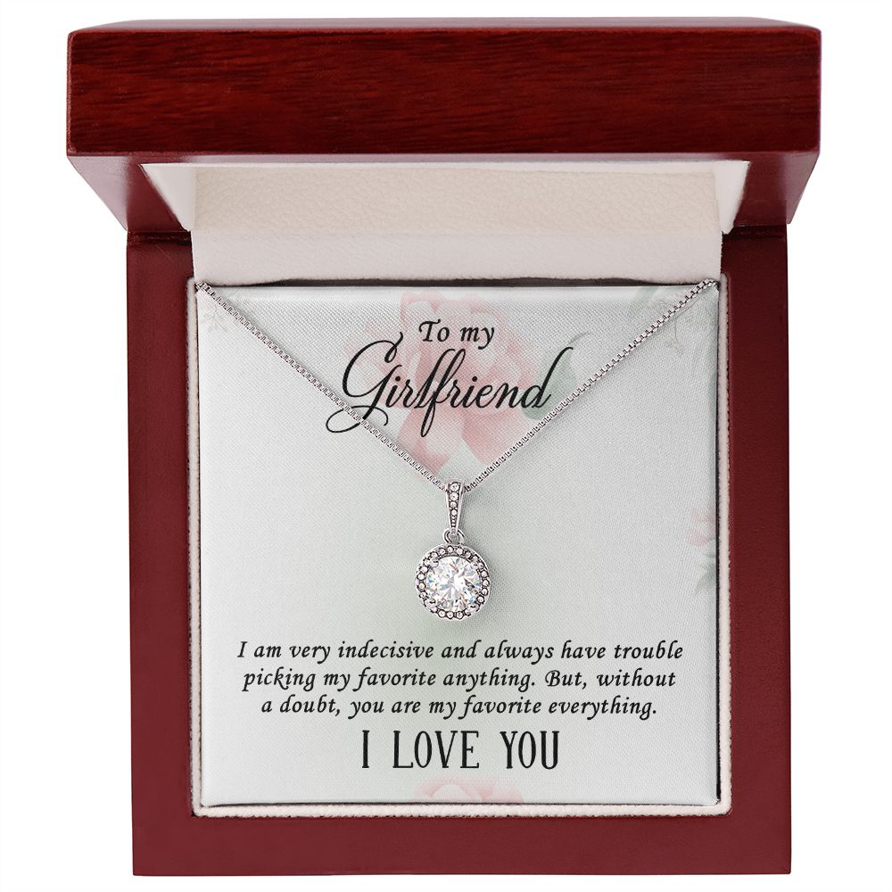To My Girlfriend Necklace