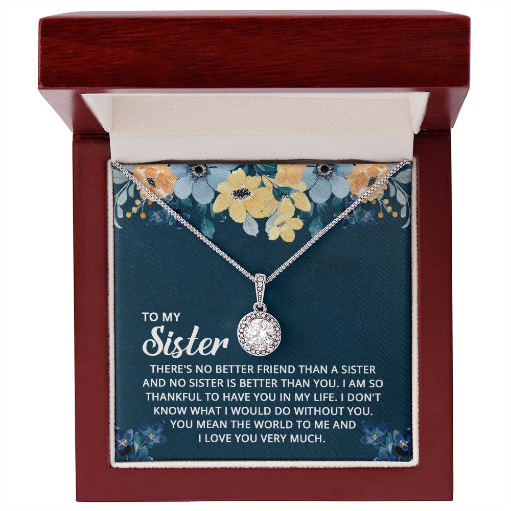 To My Sister Necklace