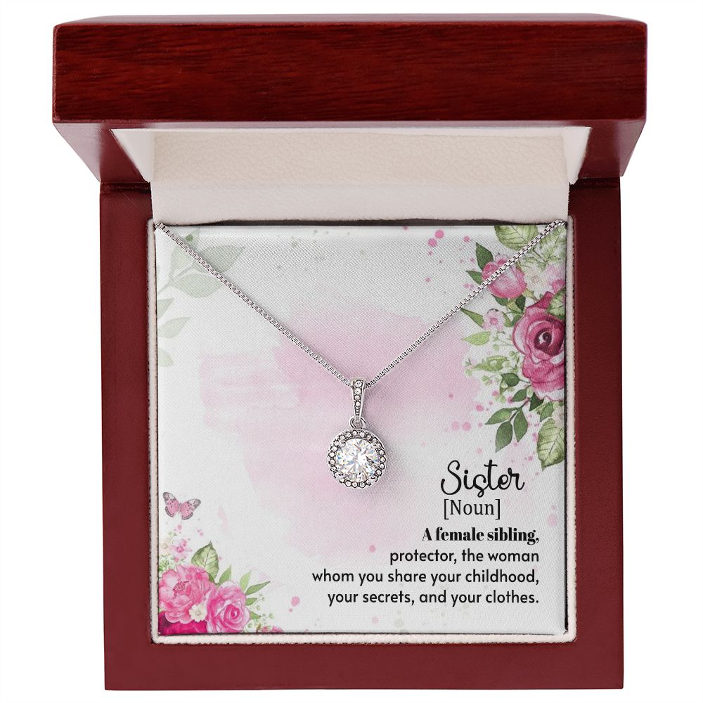 To My Sister Necklace