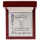 To My Girlfriend Necklace
