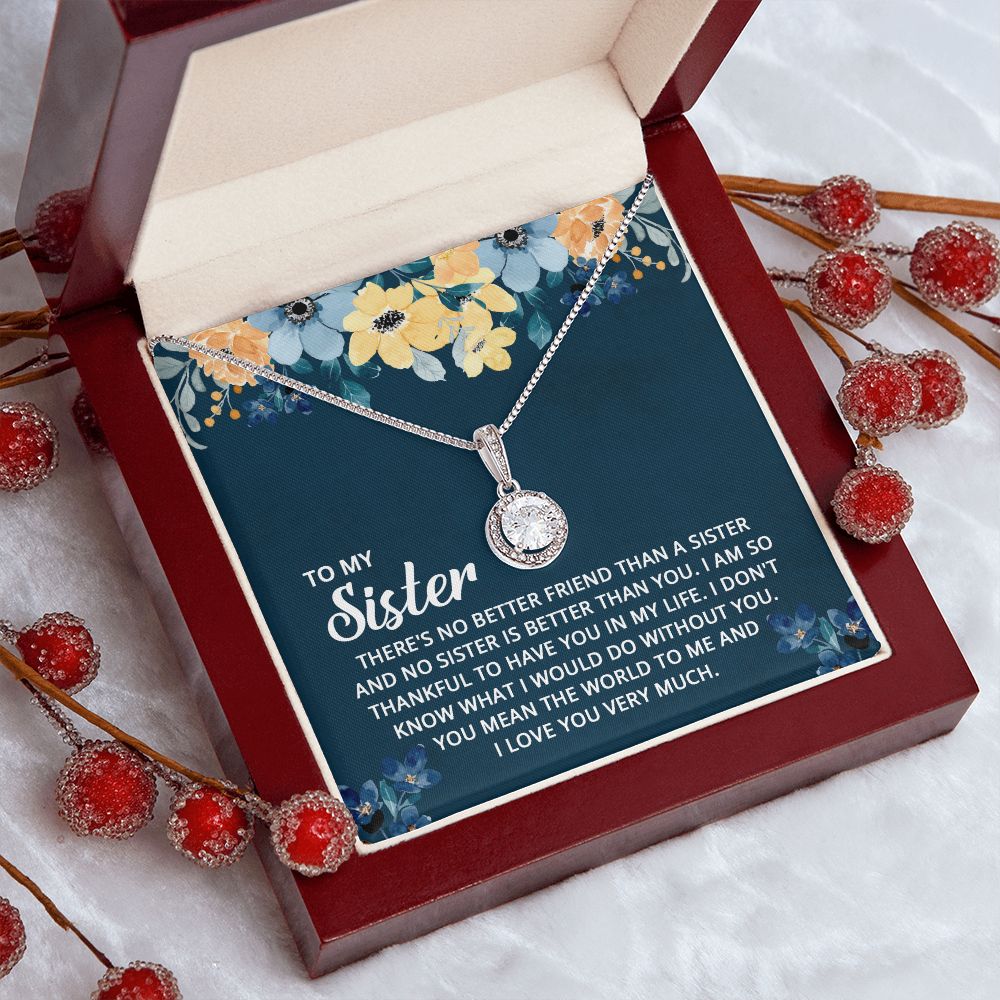 To My Sister Necklace