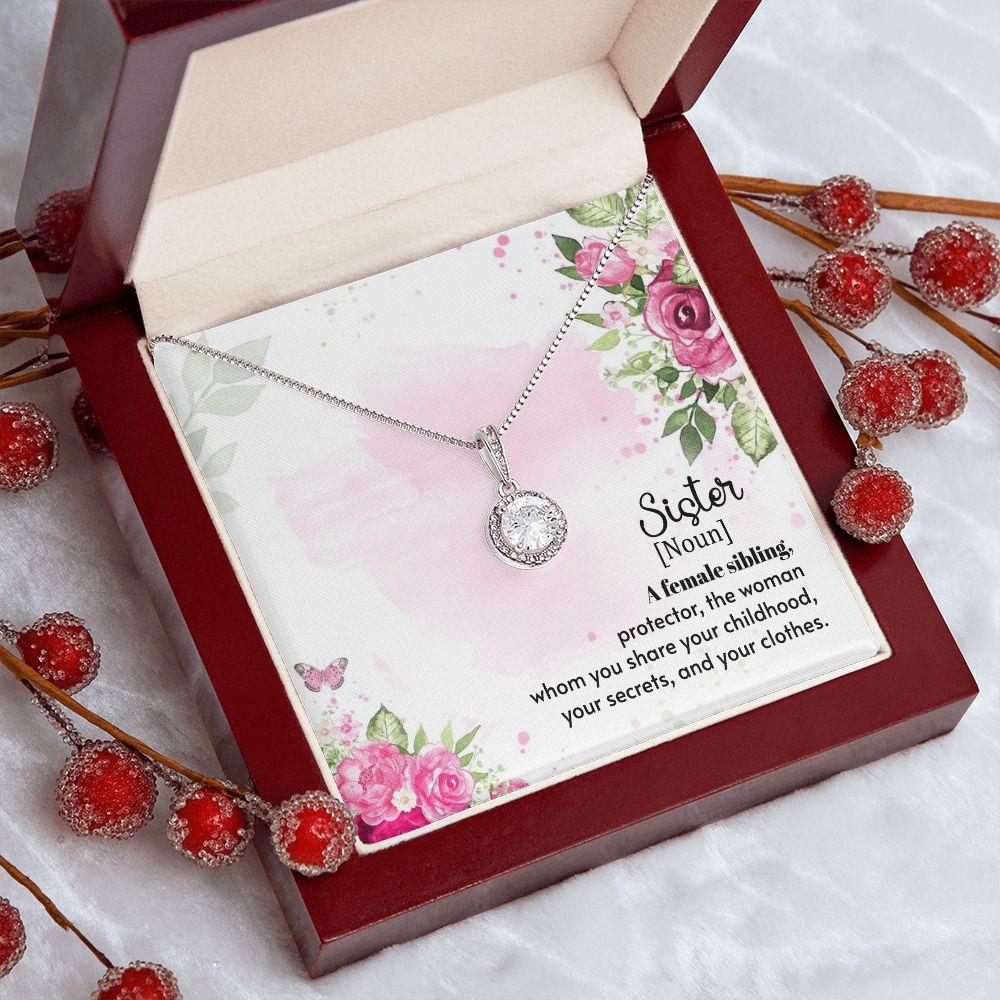 To My Sister Necklace