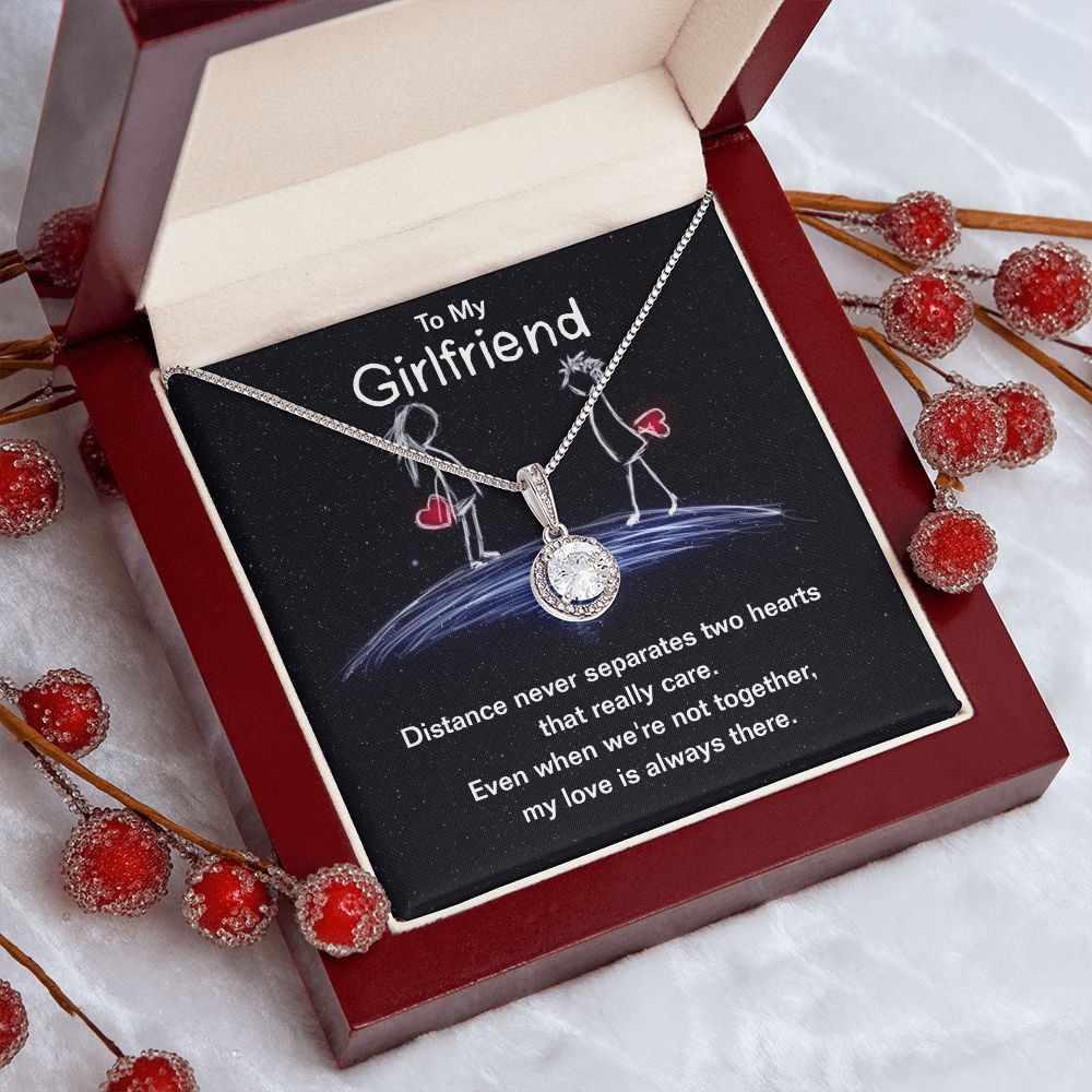 To My Girlfriend Necklace