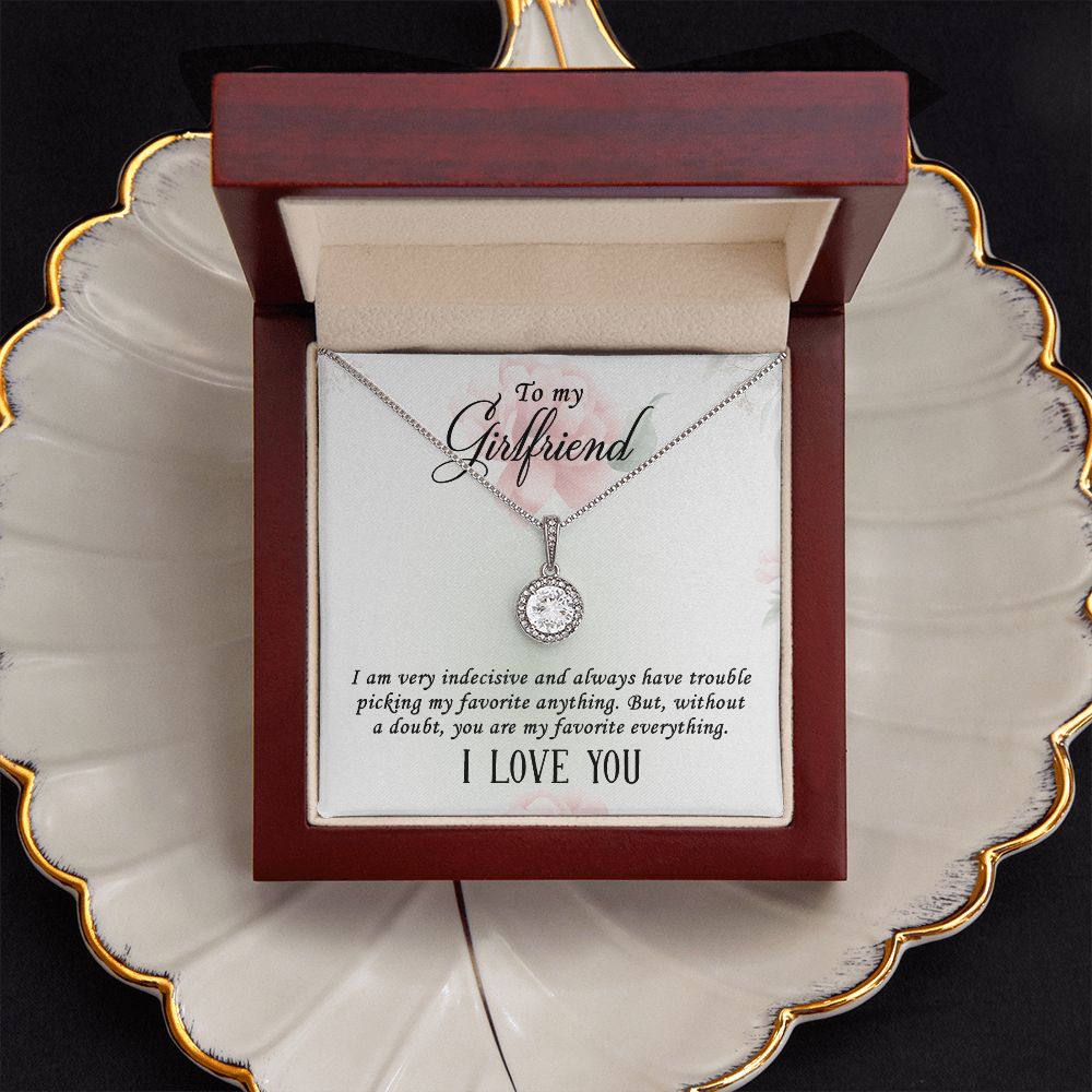 To My Girlfriend Necklace