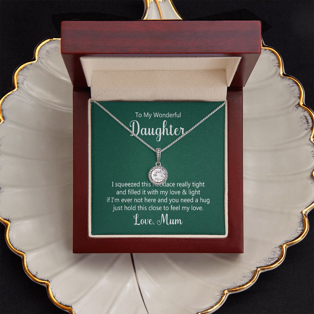 To My Daughter Necklace