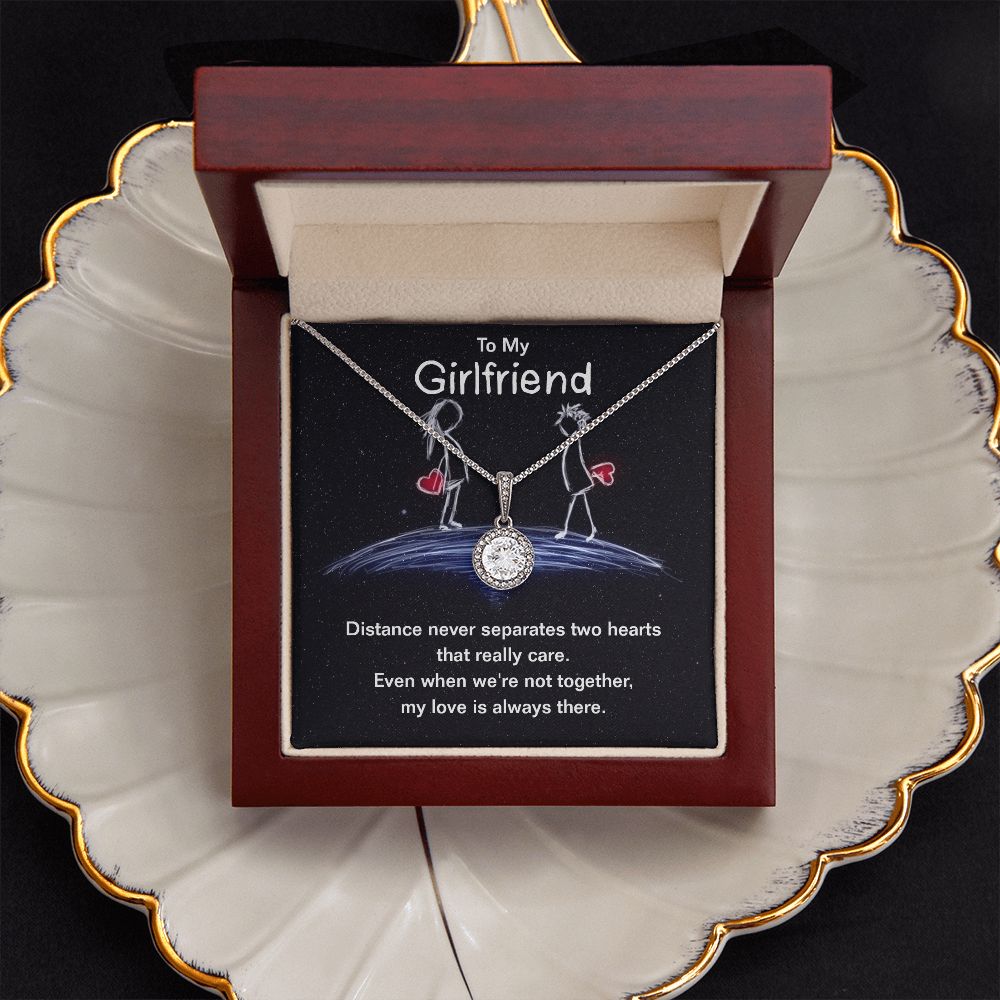 To My Girlfriend Necklace