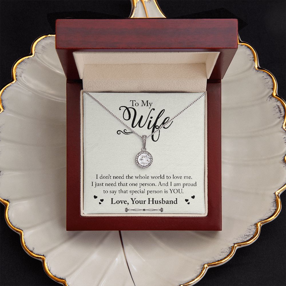 To My Wife Necklace