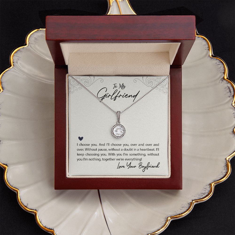 To My Girlfriend Necklace