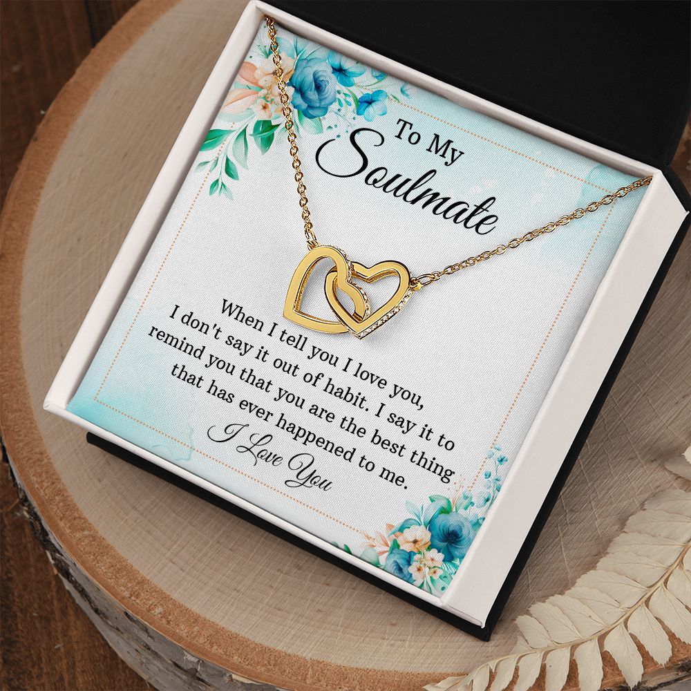 To My Soulmate Necklace